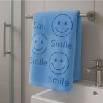 Gyerek fürdőlepedő Smile – 70×140 cm D62442