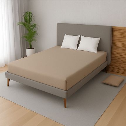 Jersey lepedő Bézs 180×200 JPJ6604