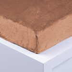 Mikroplüss lepedő barna MP1802