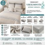 Pamut ágynemű 7 részes garnitúra-Gyöngy Mintás Luxu-100-pamut - Image 3