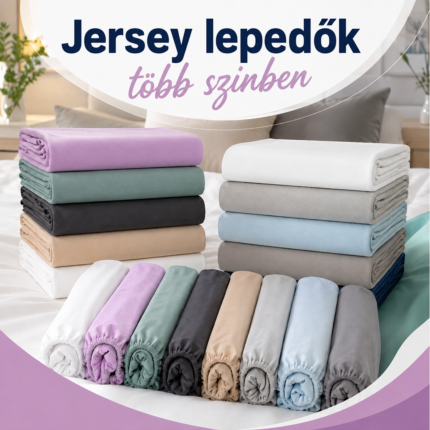Jersey lepedők – több színben